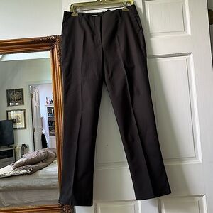 Jil Sander black cotton trouser size 42 European